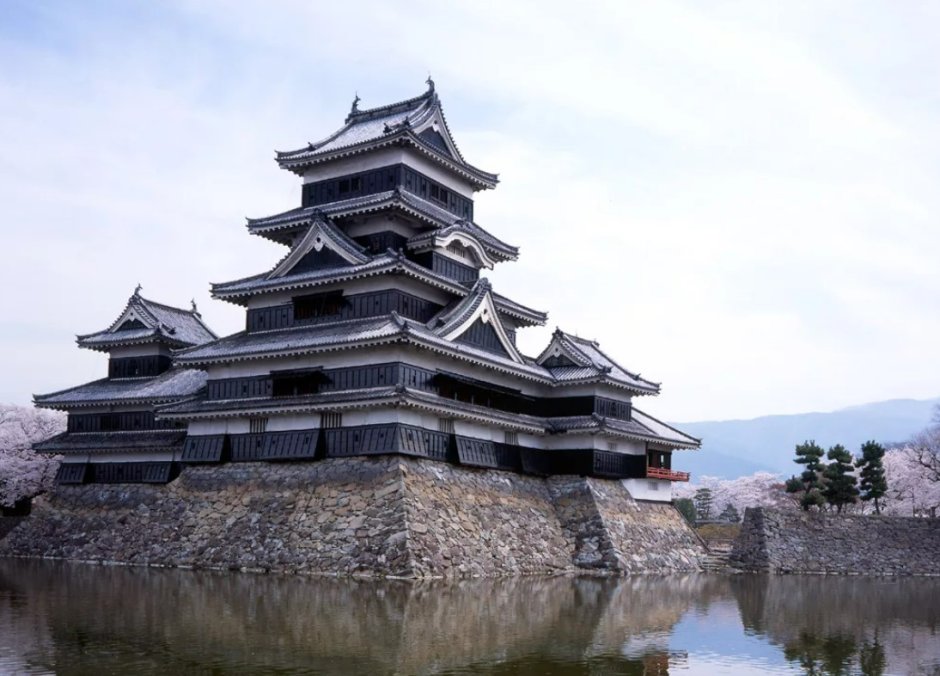 Замок белой Цапли в Японии