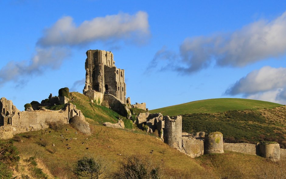 1. Corfe Castle