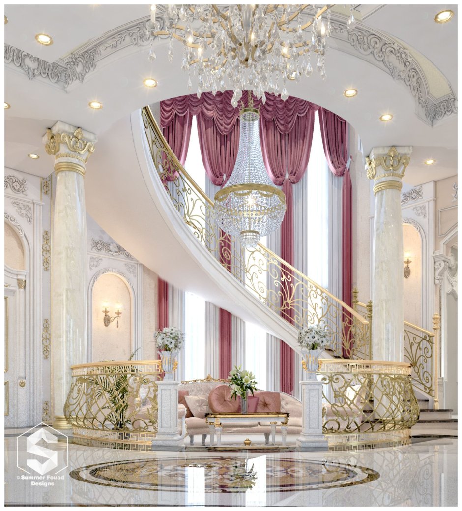 Дворец Luxury Antonovich Холл колонны