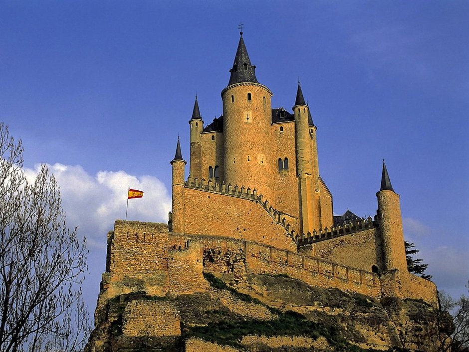 Замок Алькасар Испания чертежи