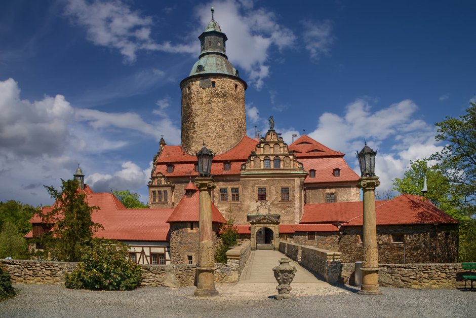 Замок Фюрстенштайн Польша