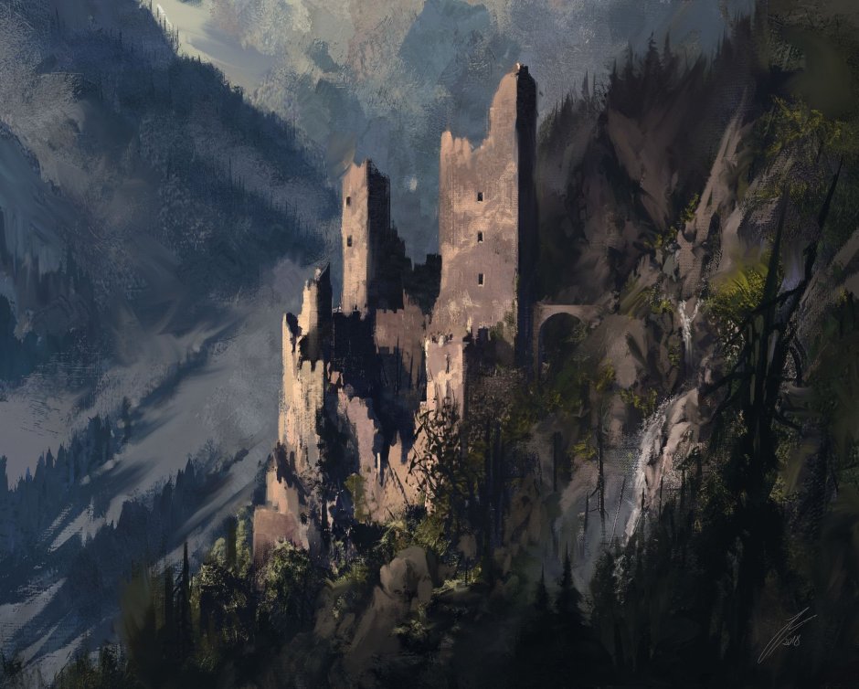 ARTSTATION замок