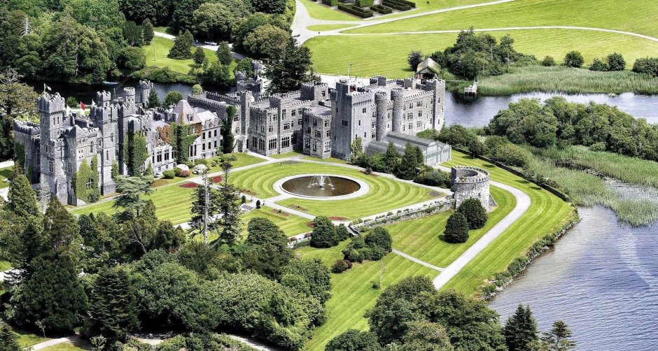 Замок Эшфорд Ирландия внутри