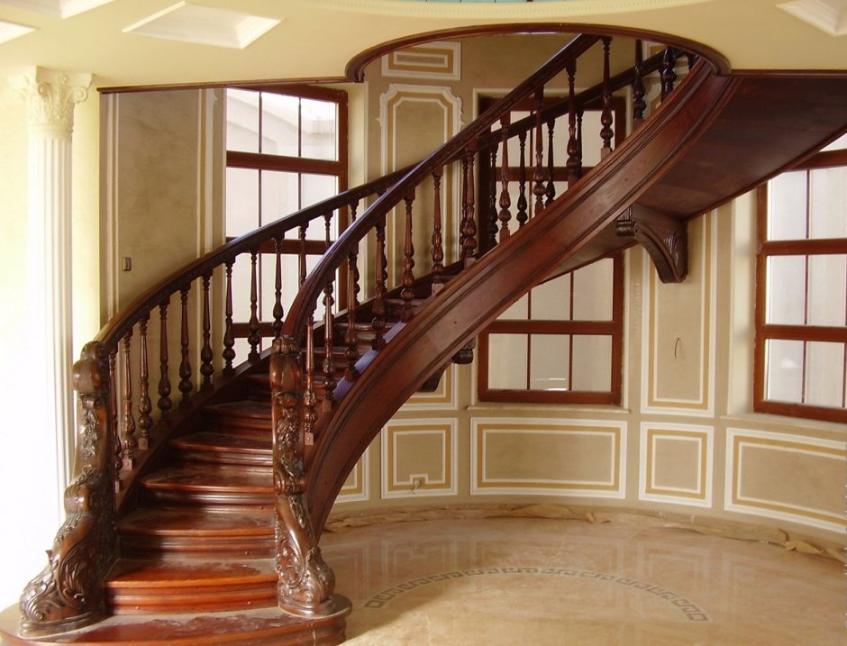 Modern Villas and Landscape in the Stairs