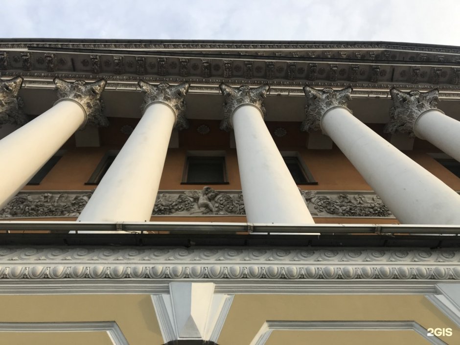 Эскиз интерьера дворца