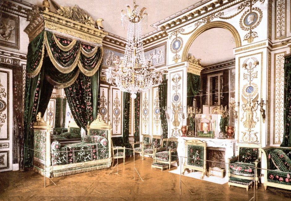 Спальня императора, дворец Фонтенбло
