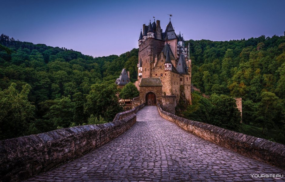 Замок Эльц Германия интерьеры