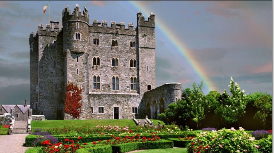 Заброшенный замок в Ирландии