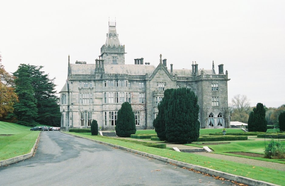 Замок Гленвей Ирландия