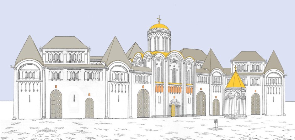 Дворец князя Андрея Боголюбского