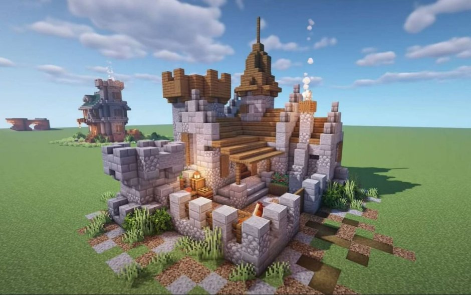 Minecraft крепость