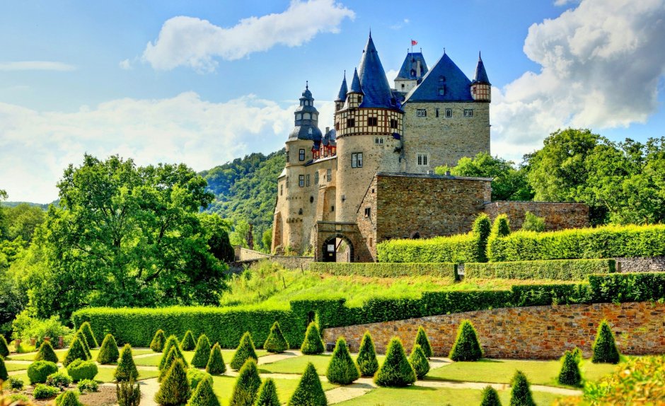 Замок Rhineland Palatinate Германия