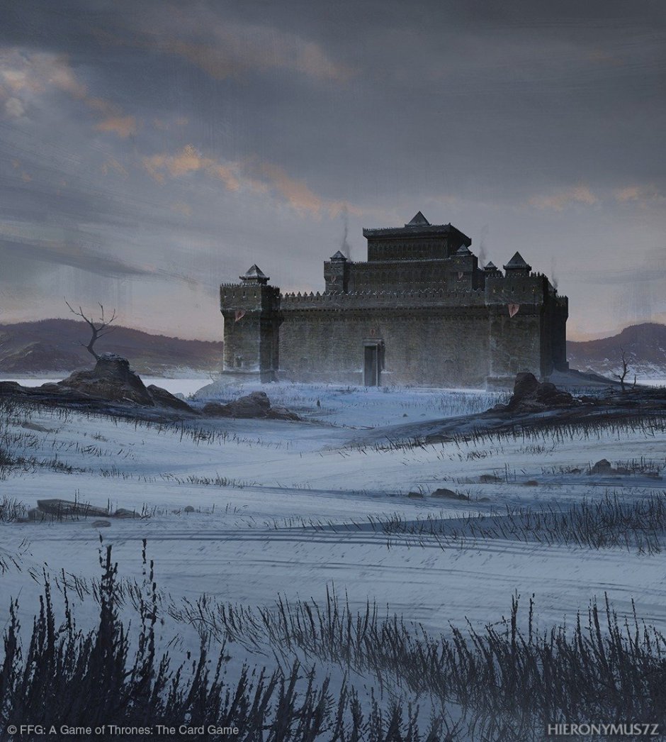 Medieval Fantasy Art город-замок