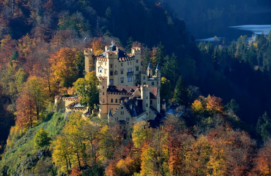 Замок Хоэншвангау Германия