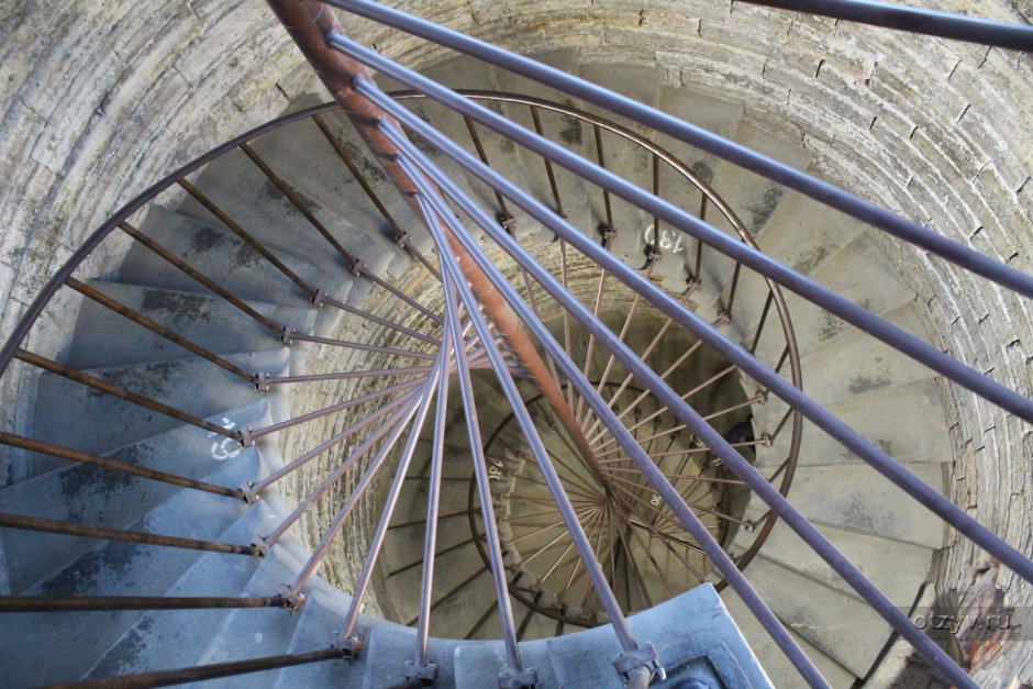 Смотровая Исаакиевского собора лестница винтовая