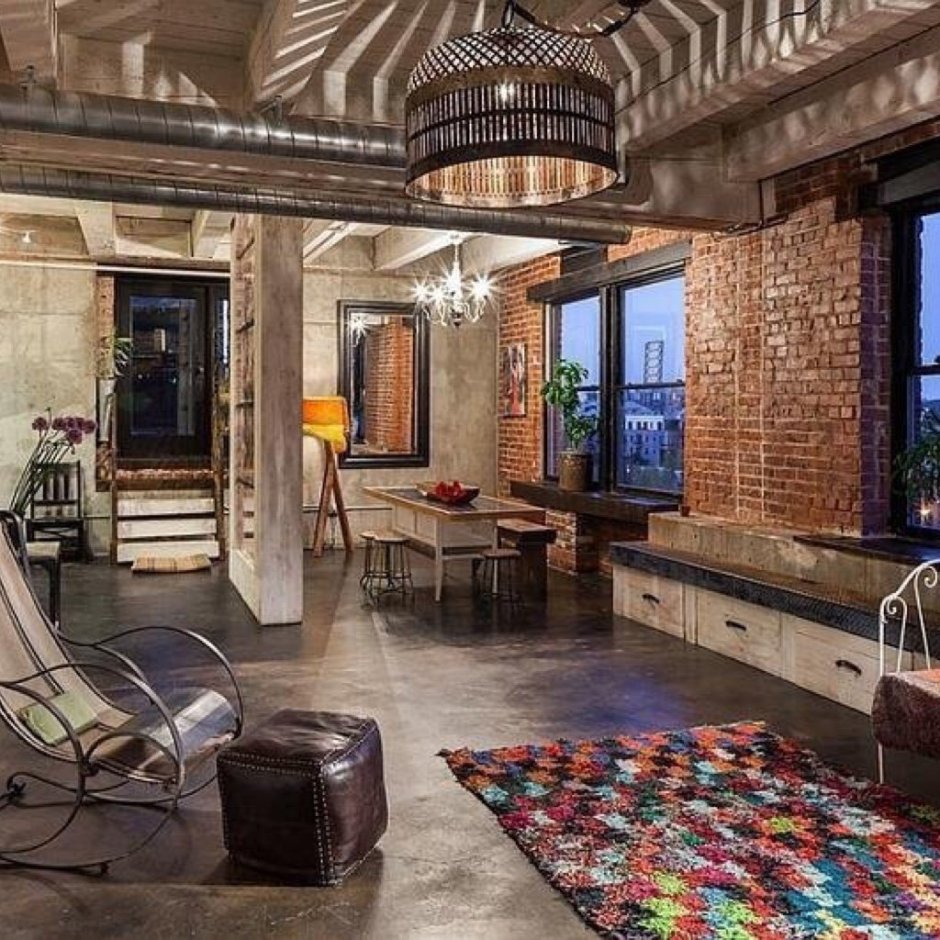 Стиль Loft в интерьере