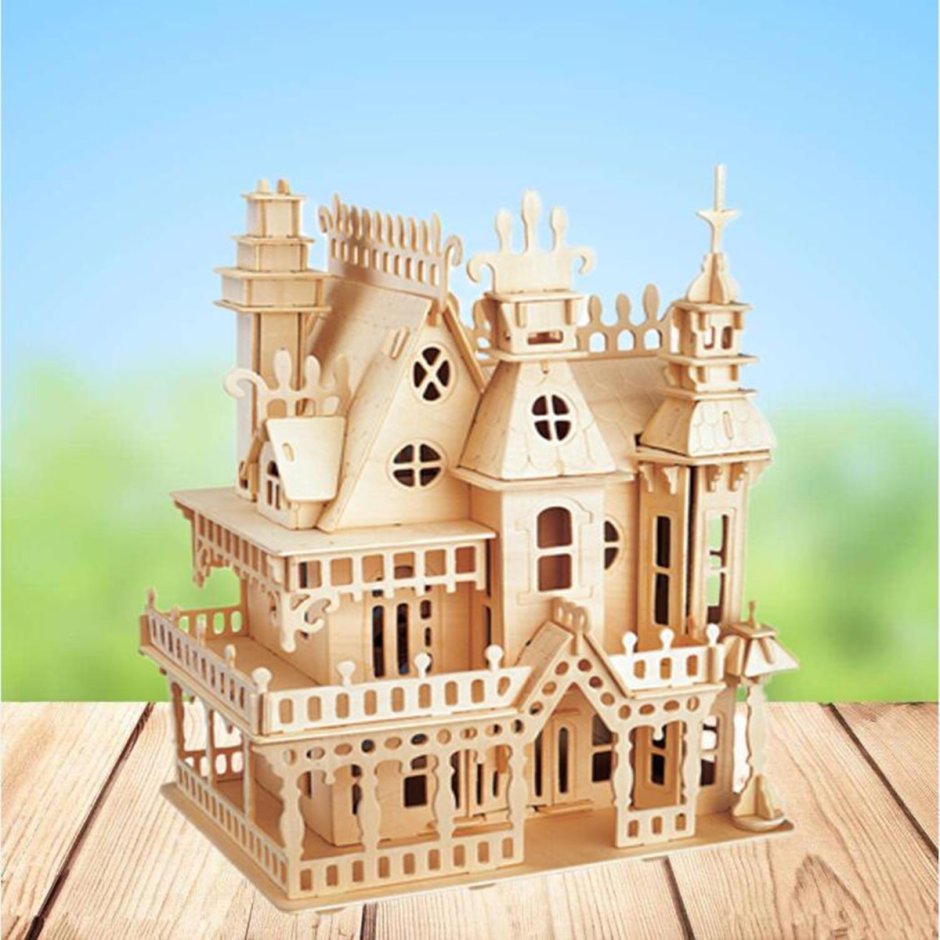 Сборная деревянная модель "Doll House II"