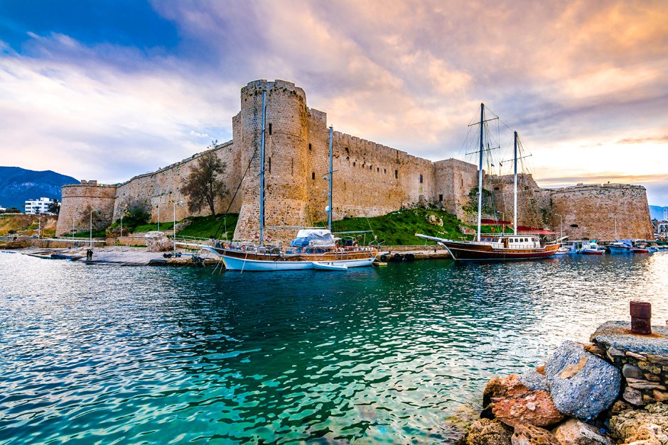 Северный Кипр Кирения крепость