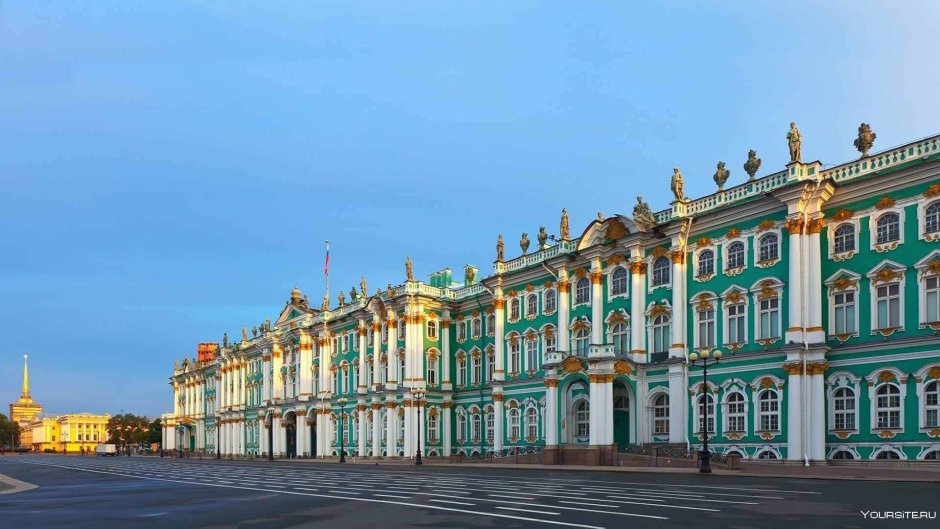 Дворцовая площадь зима