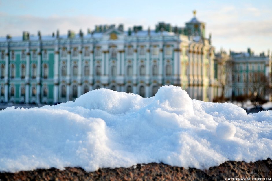 Царское село Санкт-Петербург зима HD