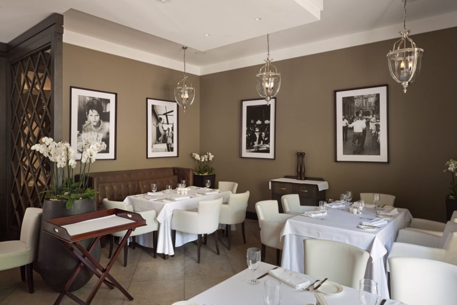 Le cinq ресторан в Париже