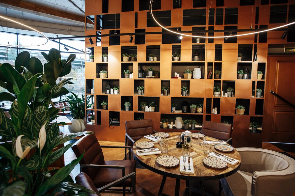 Кухни оранжевого цвета