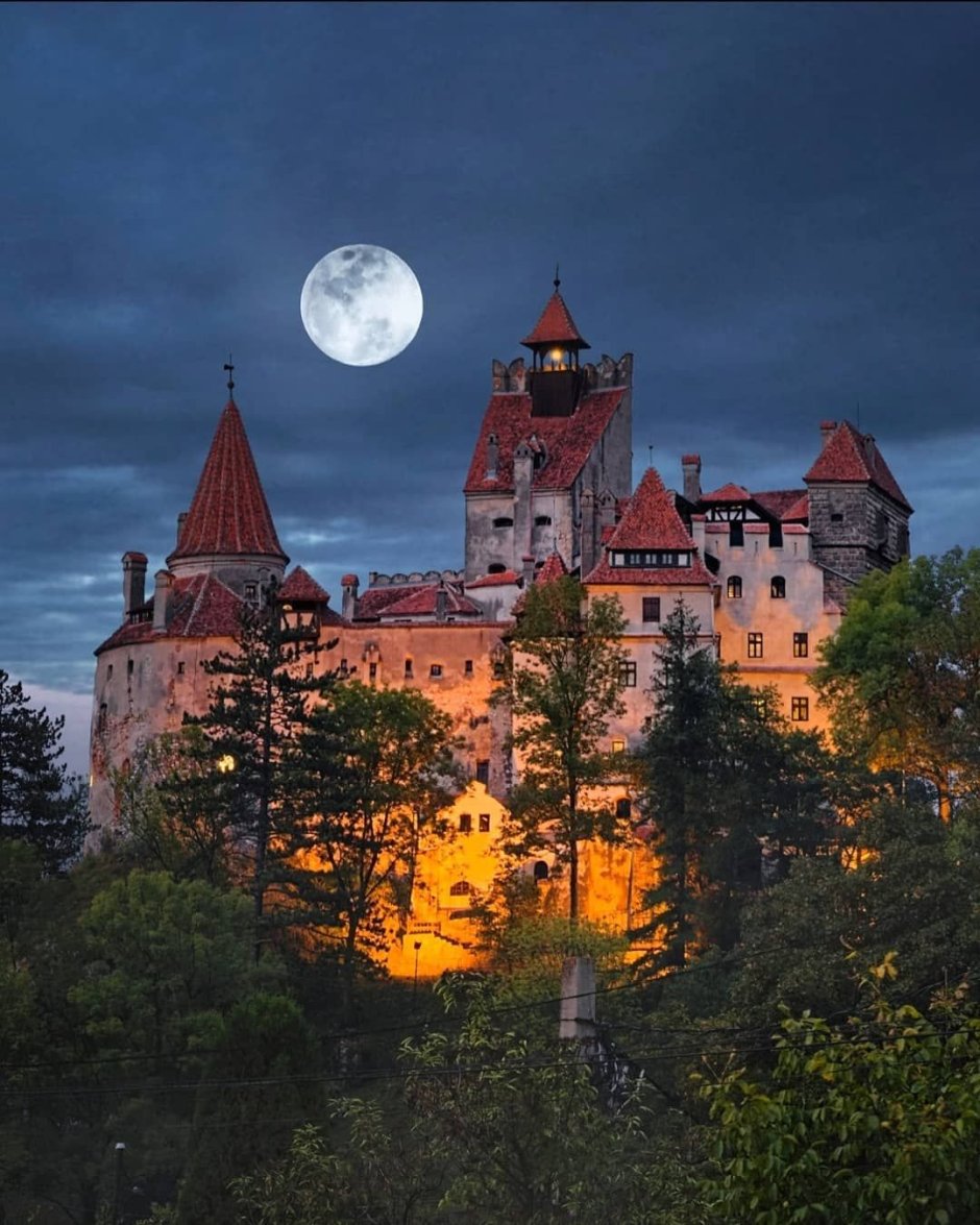 замок бран в румынии