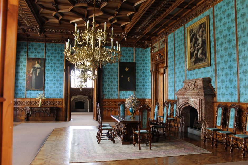 Замок Вернигероде внутри