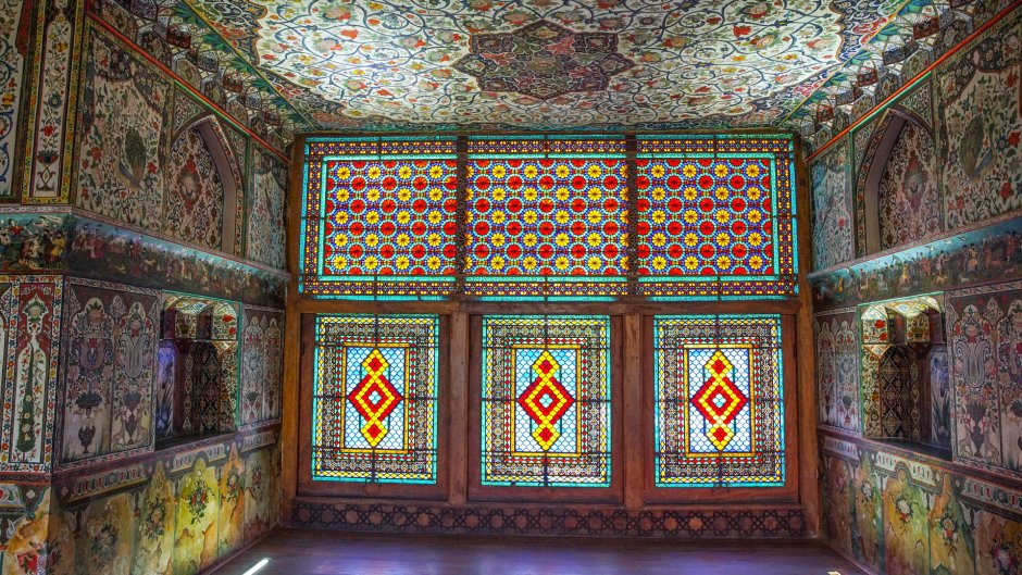 Дворец шекинских Ханов Азербайджан