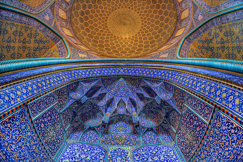 Иран мозаика Исфахан