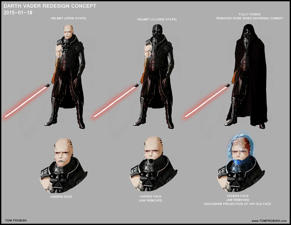 Darth Vader Redesign без маски