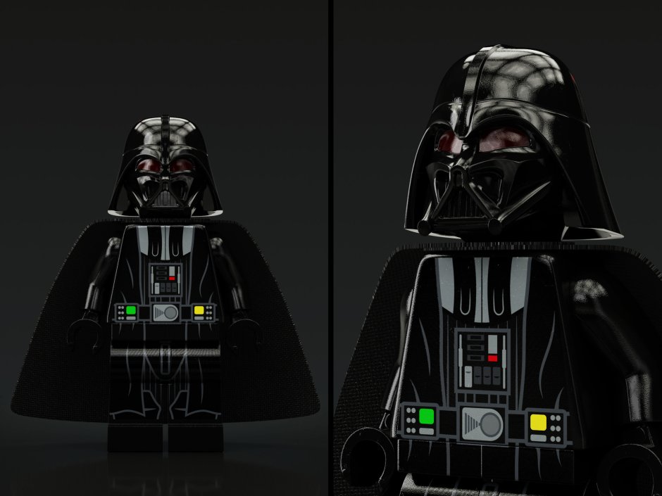 Star Wars LEGO Darth Vader шлем