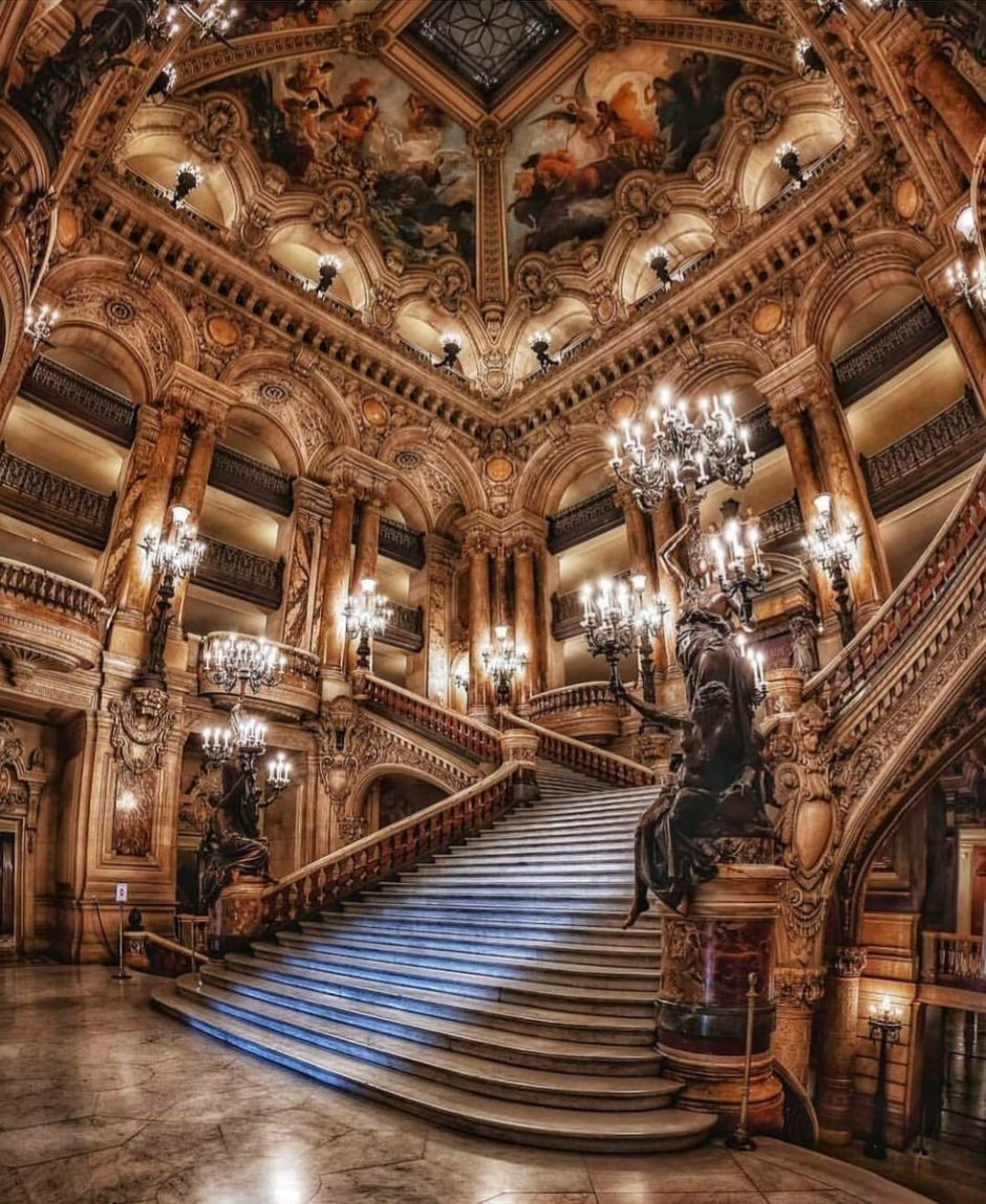 Гарнье Гранд опера Париж