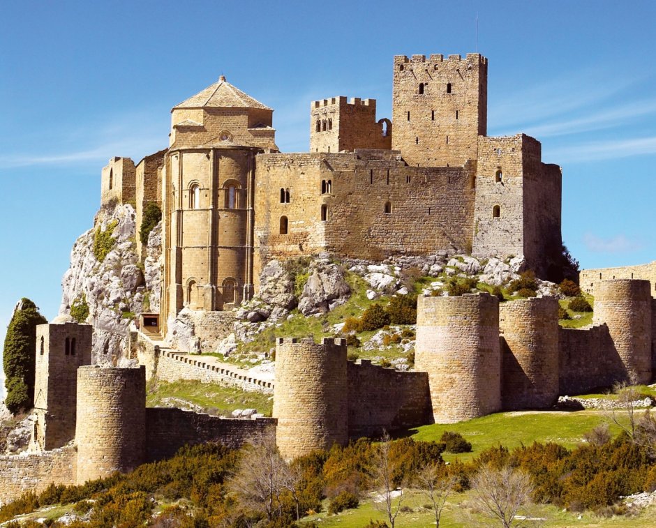 Замки и крепости Уэска Испания фото