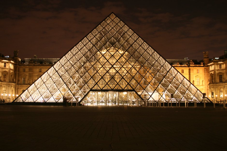 Пирамида Хеопса пирамида Лувра