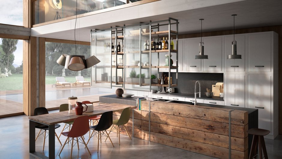 Loft Design мебель kuhnya