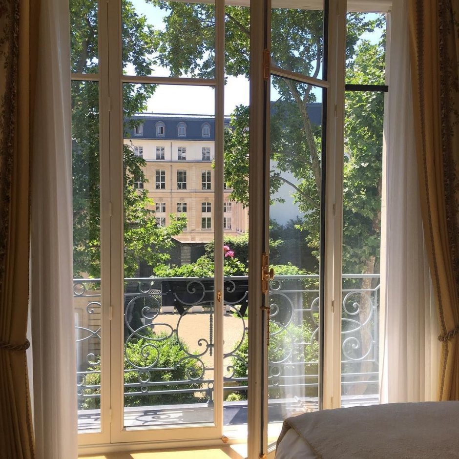 Красивые французские окна