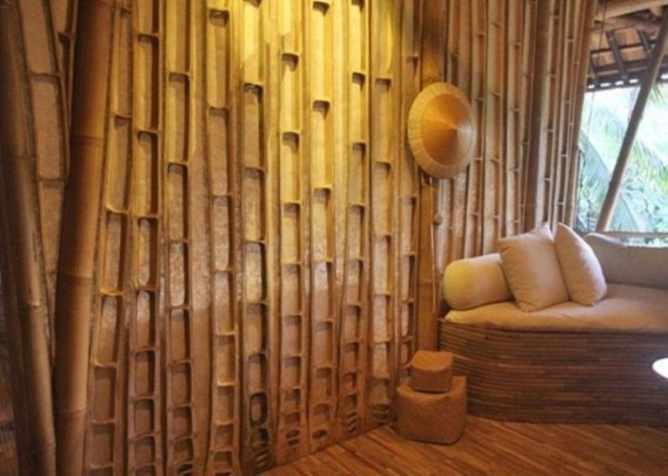 Бамбуковые панели для стен