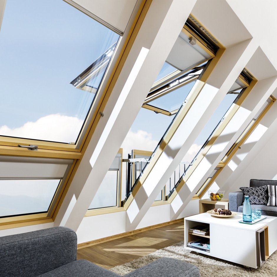 Карнизные окна Velux