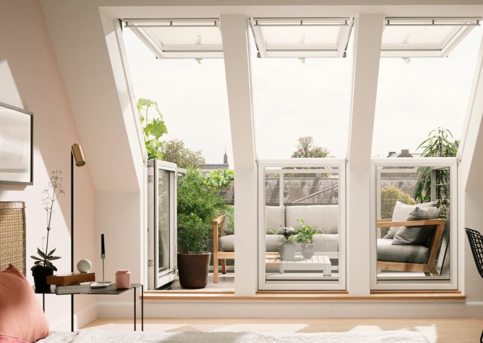 Velux Террасные окна