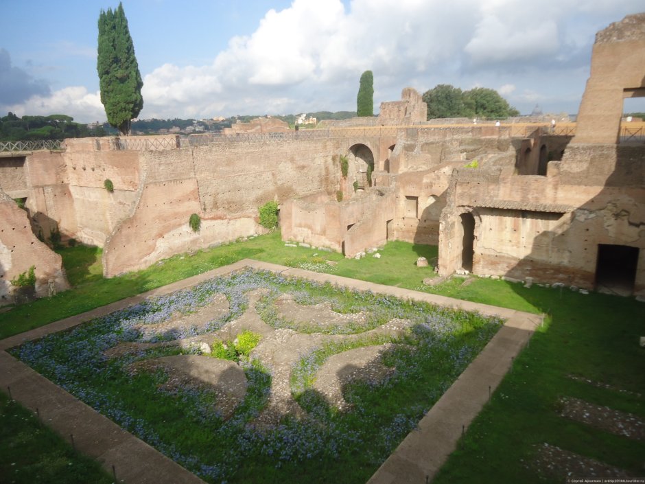 Дворец Флавиев в Риме реконструкция