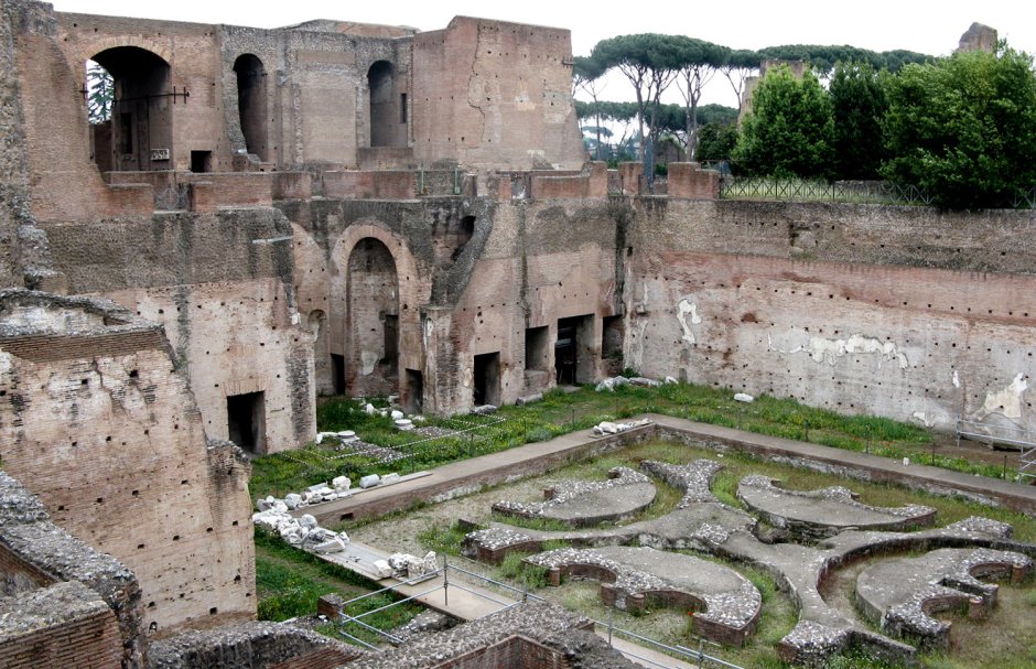 Рим палатин дворец Тиберия
