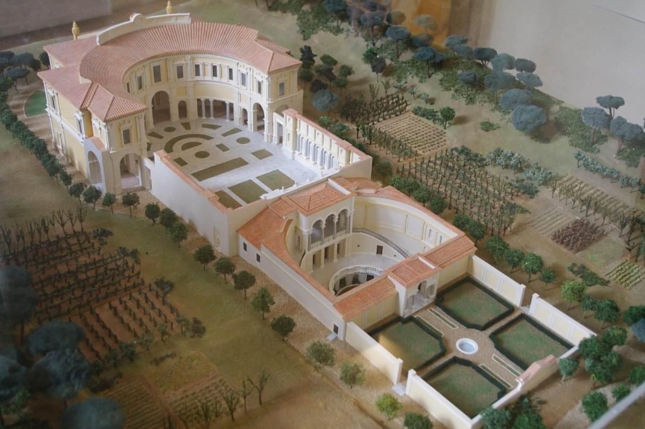 Золотой дом Нерона в Риме реконструкция