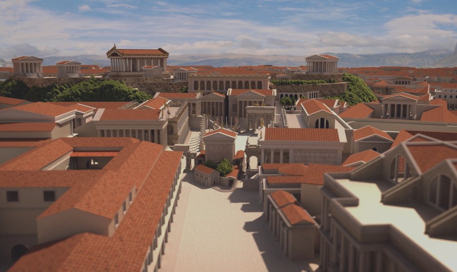 Древний Рим 3д реконструкция