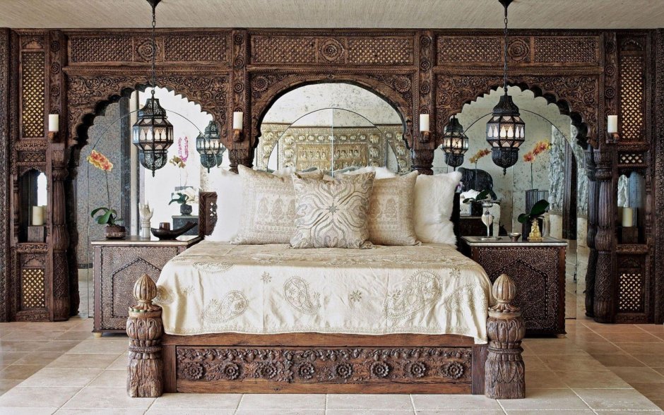 Спальня в Восточном стиле с иконостасом