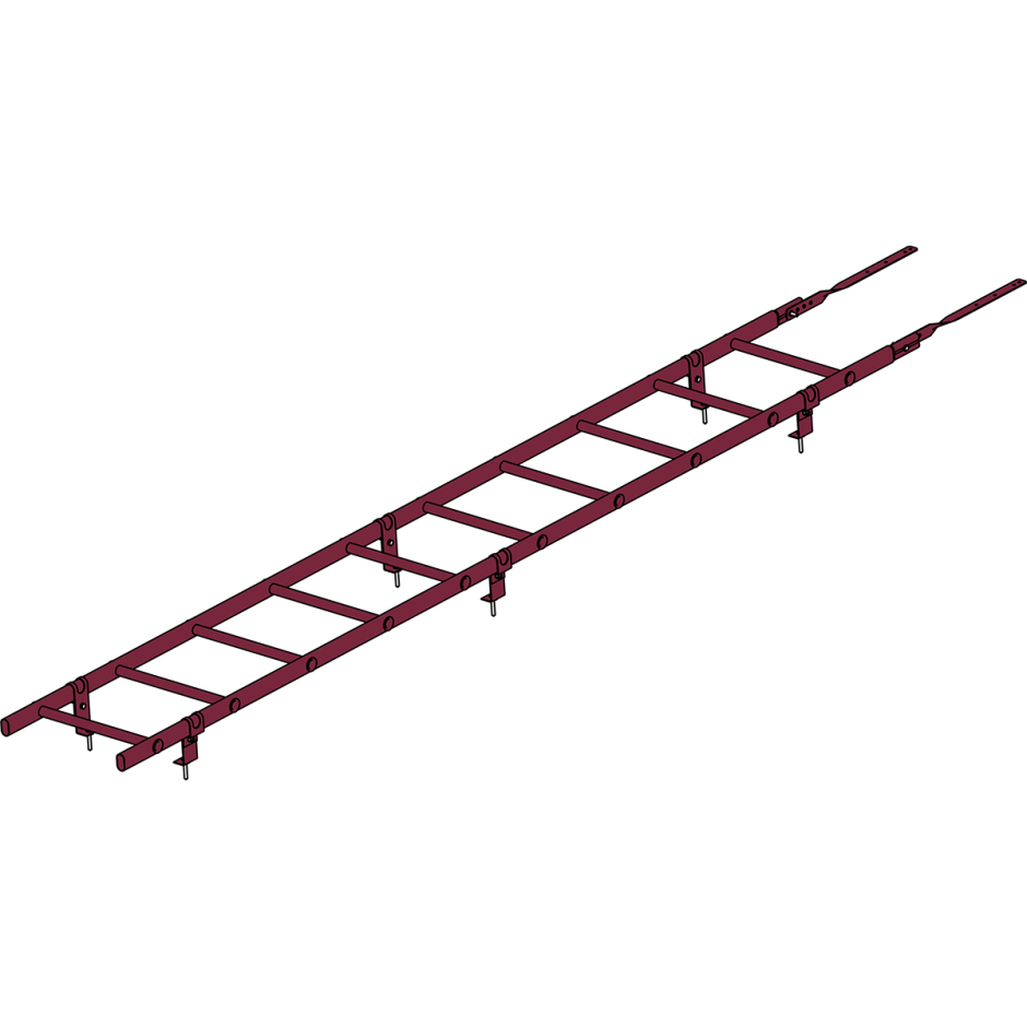 Лестница кровельная Prestige ZN 45х25