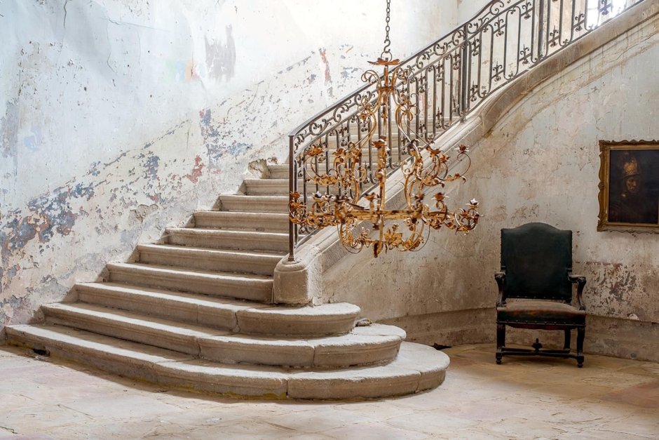 Лестницы в усадьбах 19 века
