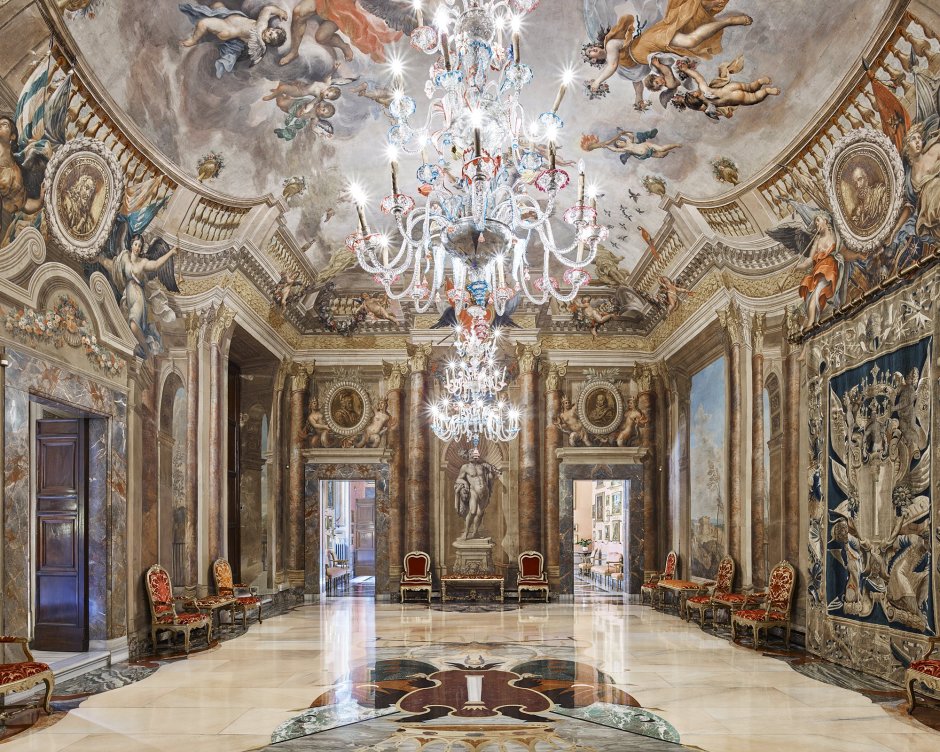 Палаццо колонна в Риме интерьер