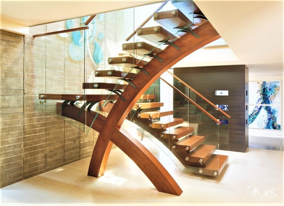 Необычные дизайнерские лестницы