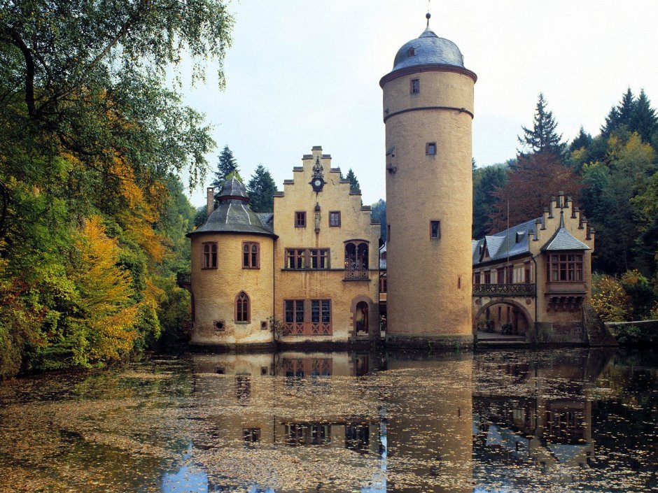 Германия, Бавария, замок Меспельбрунн